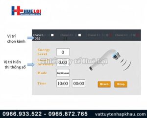 Máy siêu âm trị liệu đa tần hai đầu dò giá rẻ