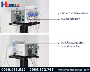 Máy xung kích đa năng kết hợp điện xung lực 10Bar