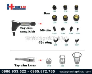 Máy xung kích kết hợp laser công suất cao