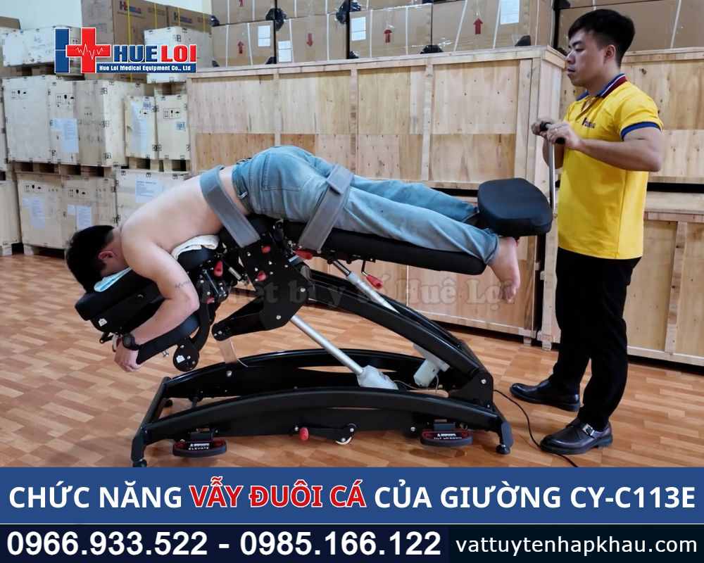 Giường tác động cột sống bản cao cấp