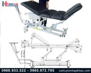 Giường kéo giãn cột sống cao cấp nâng hạ điện CY-C101F