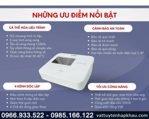 Máy điện xung trung tần giao thoa ZP30