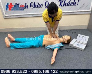 Mô hình thực hành hồi sinh tim phổi toàn thân có moniter
